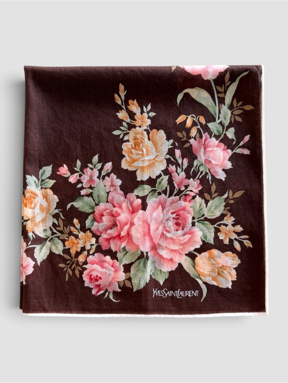 Yves Saint Laurent Cotton Bandana/Neckerchief
